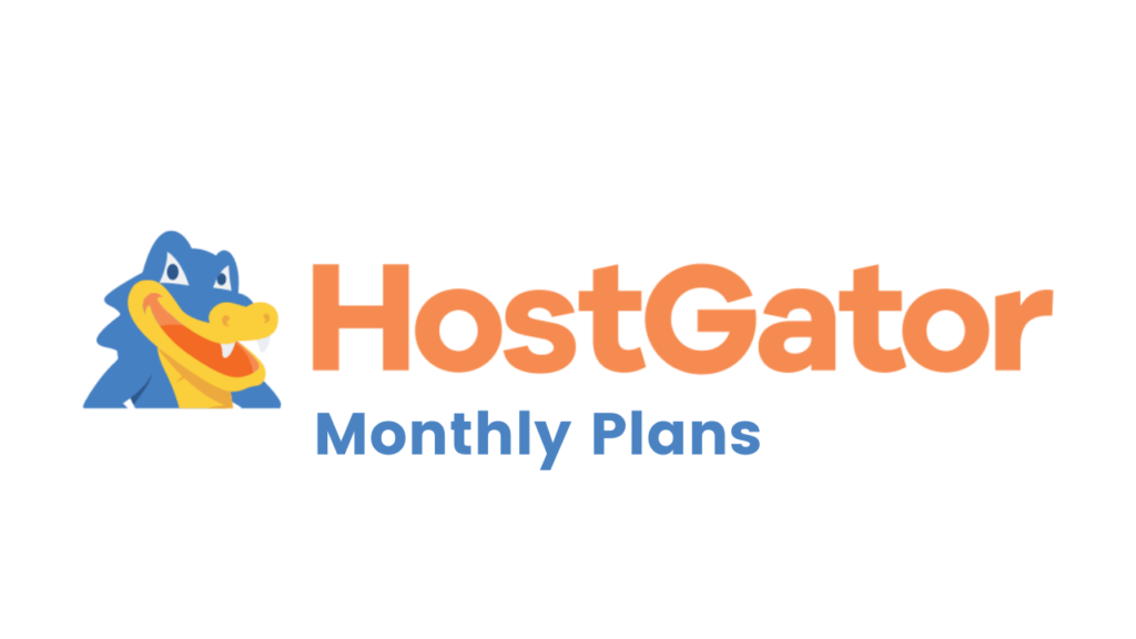 does hostgator charge monthly