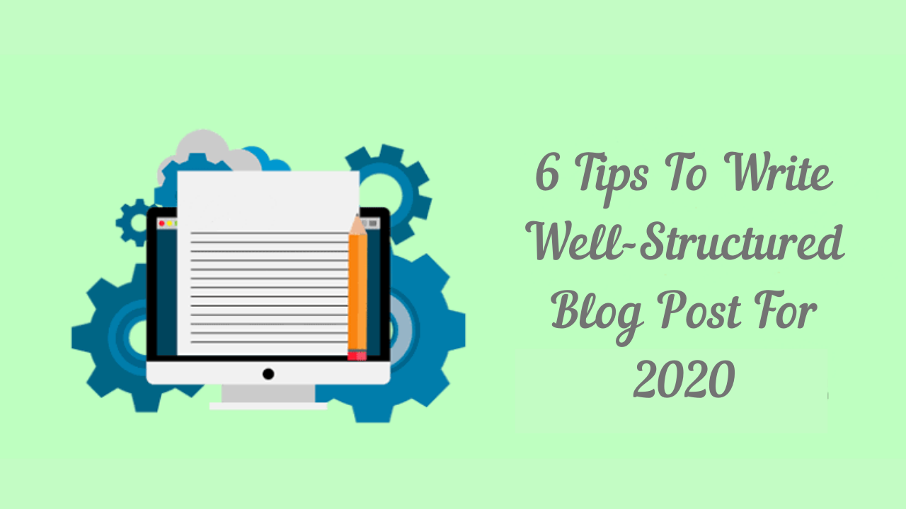 Write Well Structures Blog Post
