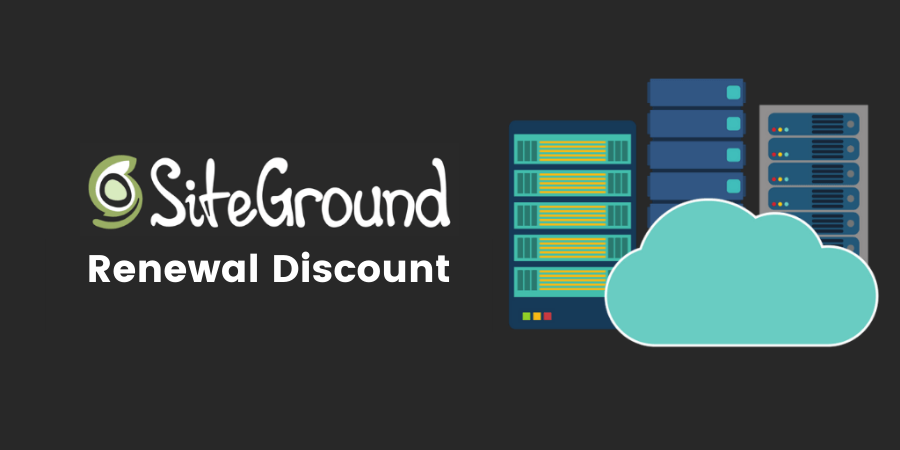 Siteground renewal discount coupon