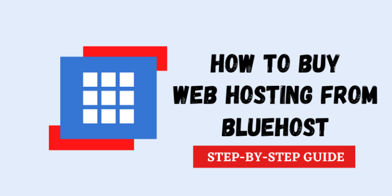 How To Buy Hosting From Bluehost | 7 Simple Steps (2024)