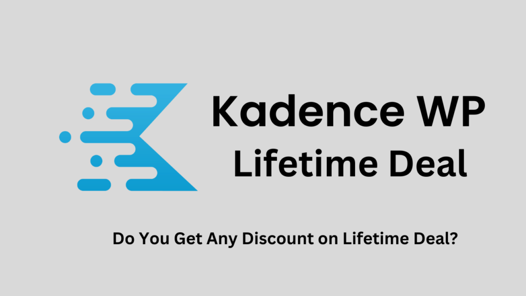 Kadence WP Lifetime Deal Bundle