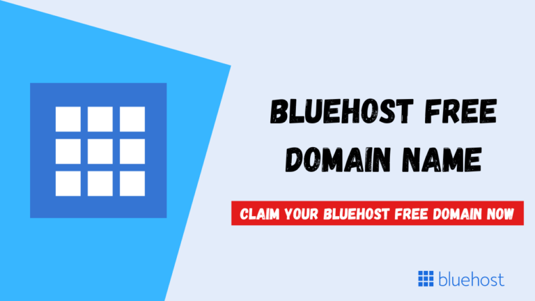 Bluehost Free Domain 2024 | Claim Your Free Domain Now