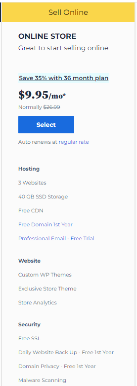 How to buy hosting from bluehost