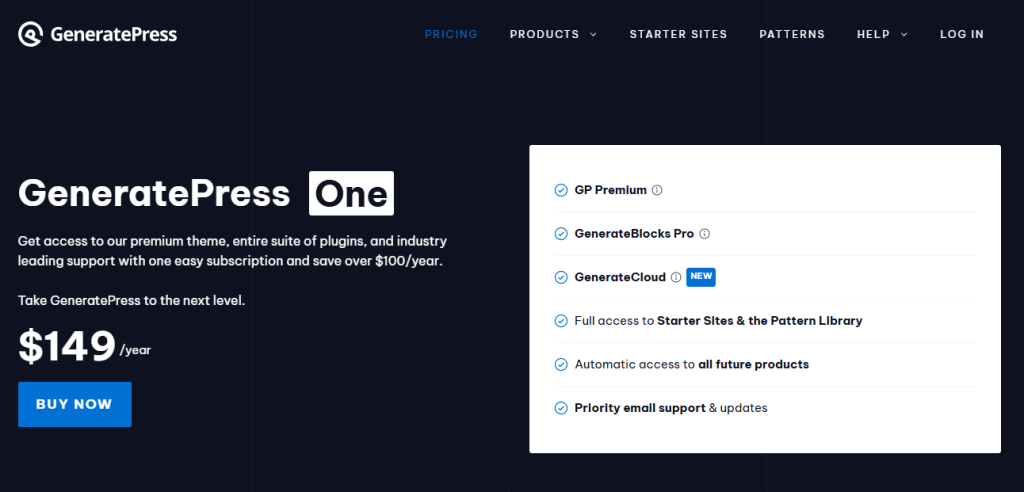 generatepress theme examples