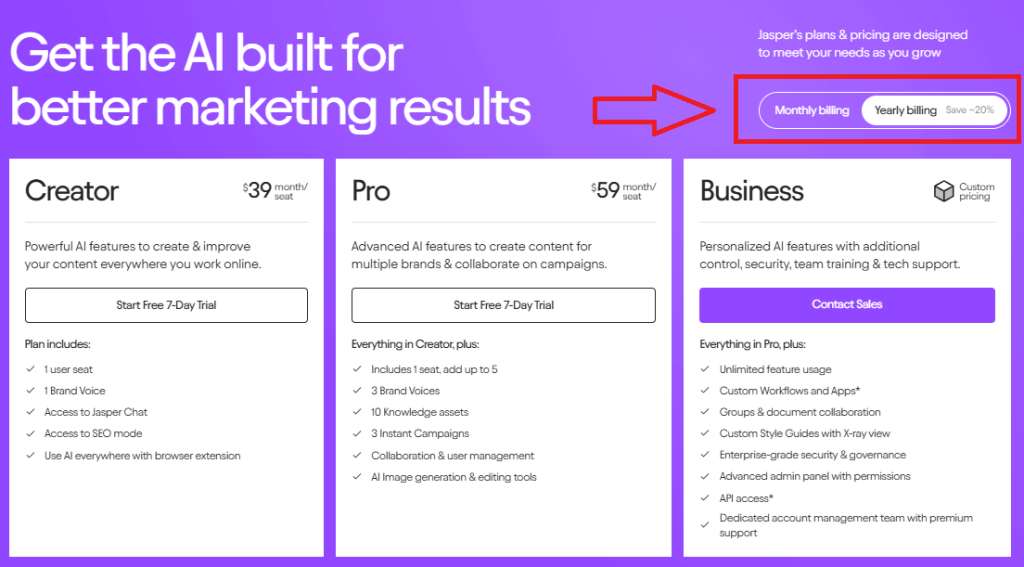 Jasper ai Free Trial 2025 | Get Your 7-Days Free Access With Unlimited Words Credit 23 Jasper AI discount