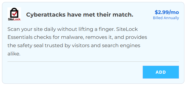 bluehost sitelock security worth it