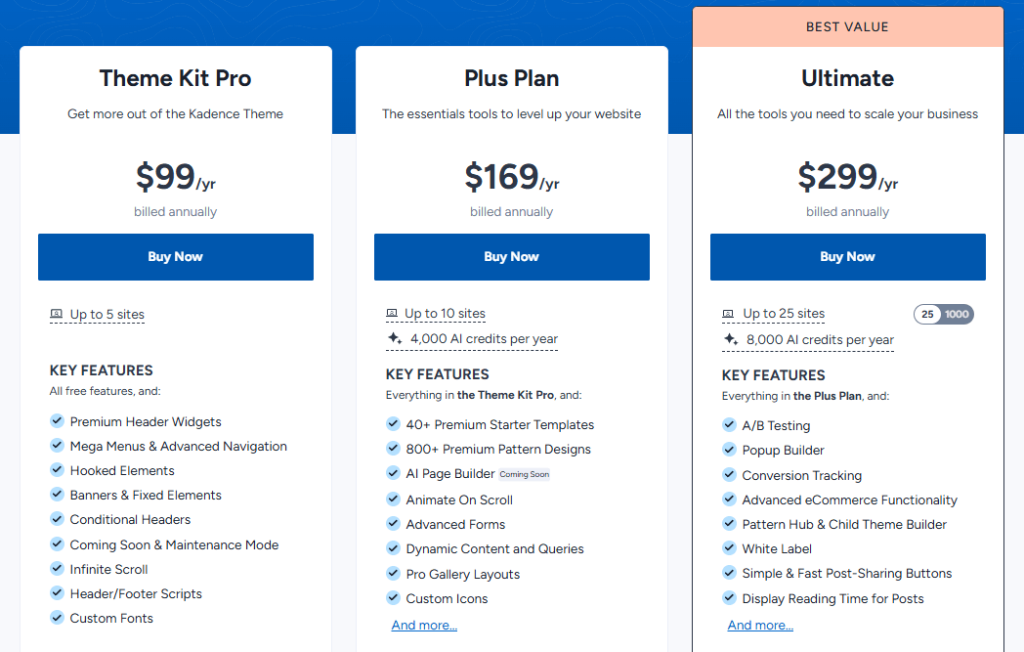 GeneratePress vs Kadence (2025) | Battle For No #1 Theme 57 generatepress vs kadence theme