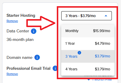 how to buy hosting from bluehost